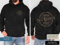 Thumbnail for Country Song Sweatshirts, The Redneck Song Country Music Hoodie for Him