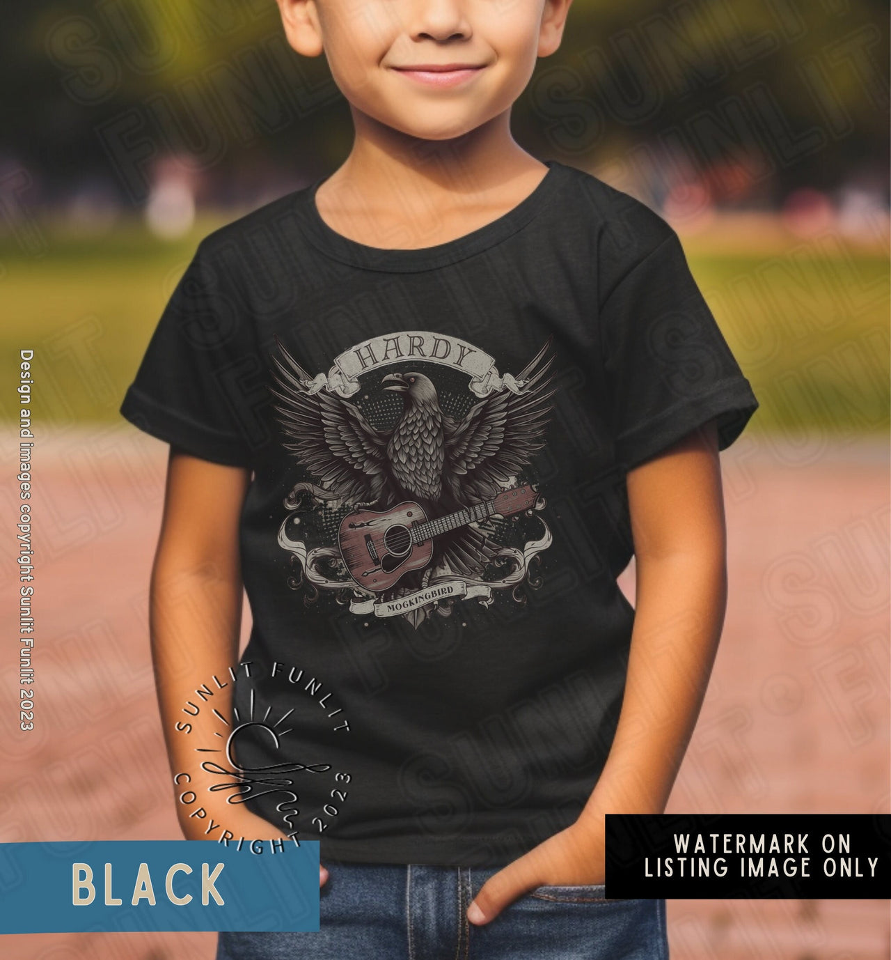 Hardy Shirt For Kids, Youth Hardy TShirt, Hardy Kid Shirt, Mockingbird Crow Hardy Merch, Country Music Shirts Hardy Gift For Kids Children - SunlitFunlit