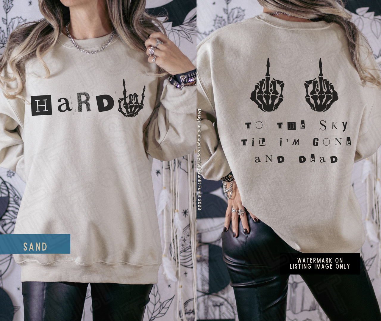 Hardy Sweatshirt Sold Out, Country Music Shirt Sold Out Concert Outfit, Two Sided Crewneck Sweater, Oversized Plus Size Gift for Music Lover - SunlitFunlit