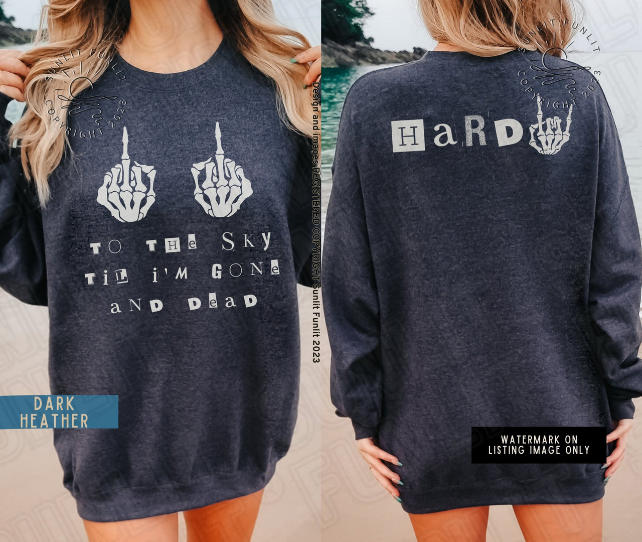 Hardy Sweatshirt Sold Out Shirt, Mockingbird and Crow Tour, Hardy Middle Finger Concert Merch Crewneck Sweater Men, Country Concert Oversize - SunlitFunlit