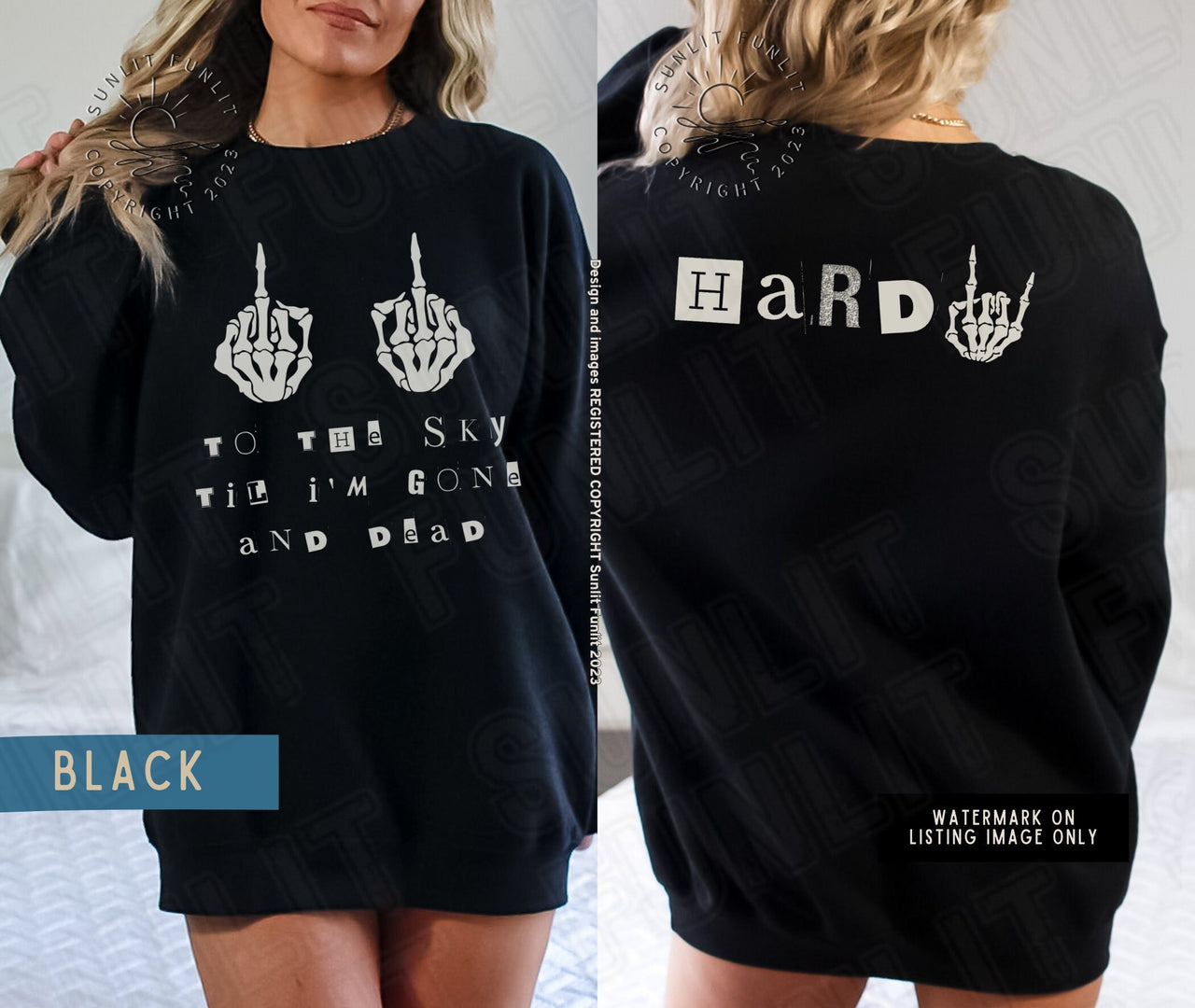 Hardy Sweatshirt Sold Out Shirt, Mockingbird and Crow Tour, Hardy Middle Finger Concert Merch Crewneck Sweater Men, Country Concert Oversize - SunlitFunlit