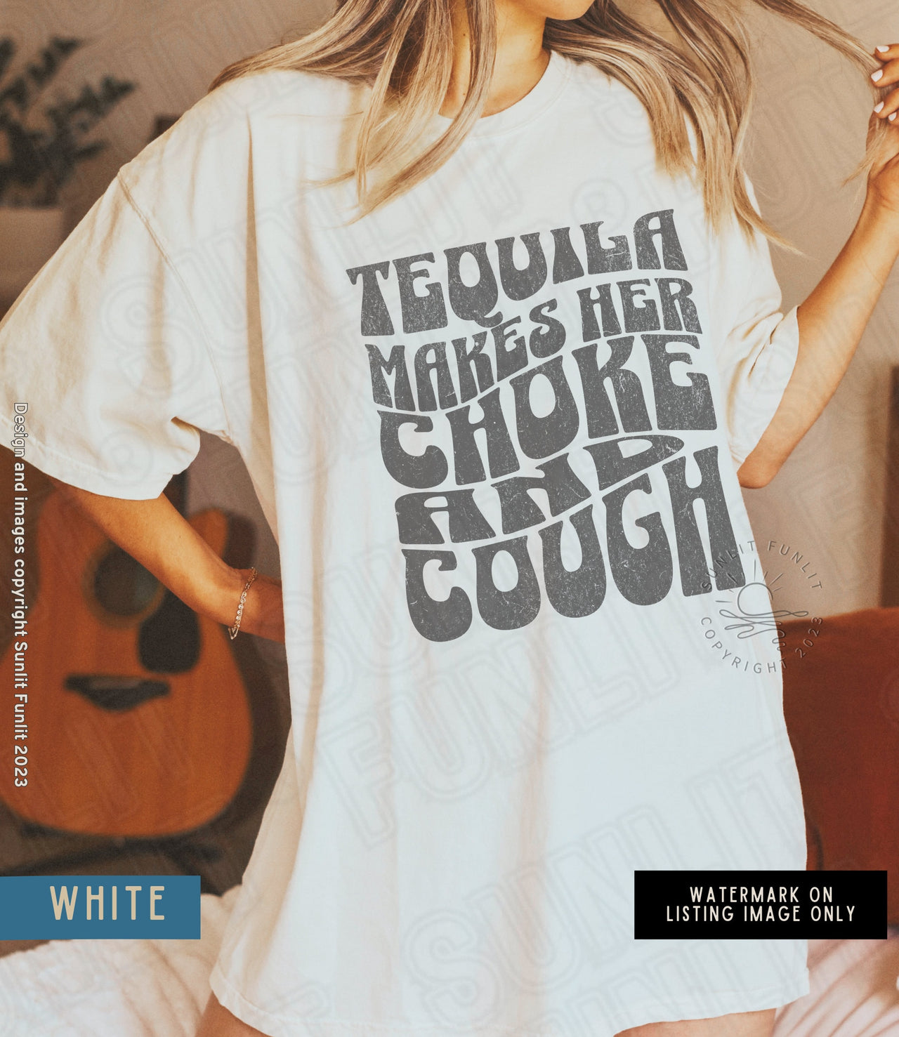 Country Music Shirt Dress, Funny Tequila Shirt, Oversized Comfort Colors Concert Outfit T Shirt, Western Drinking Tee, Music Fan Gift, Rodeo - SunlitFunlit