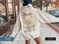 Thumbnail for Faith Based Trendy Sweatshirt Christian Hoodie, Wild Flower Bible Verse Sweater, Faith Over Fear Trust in the Lord Jesus Jeremiah 29 11 Gift - SunlitFunlit