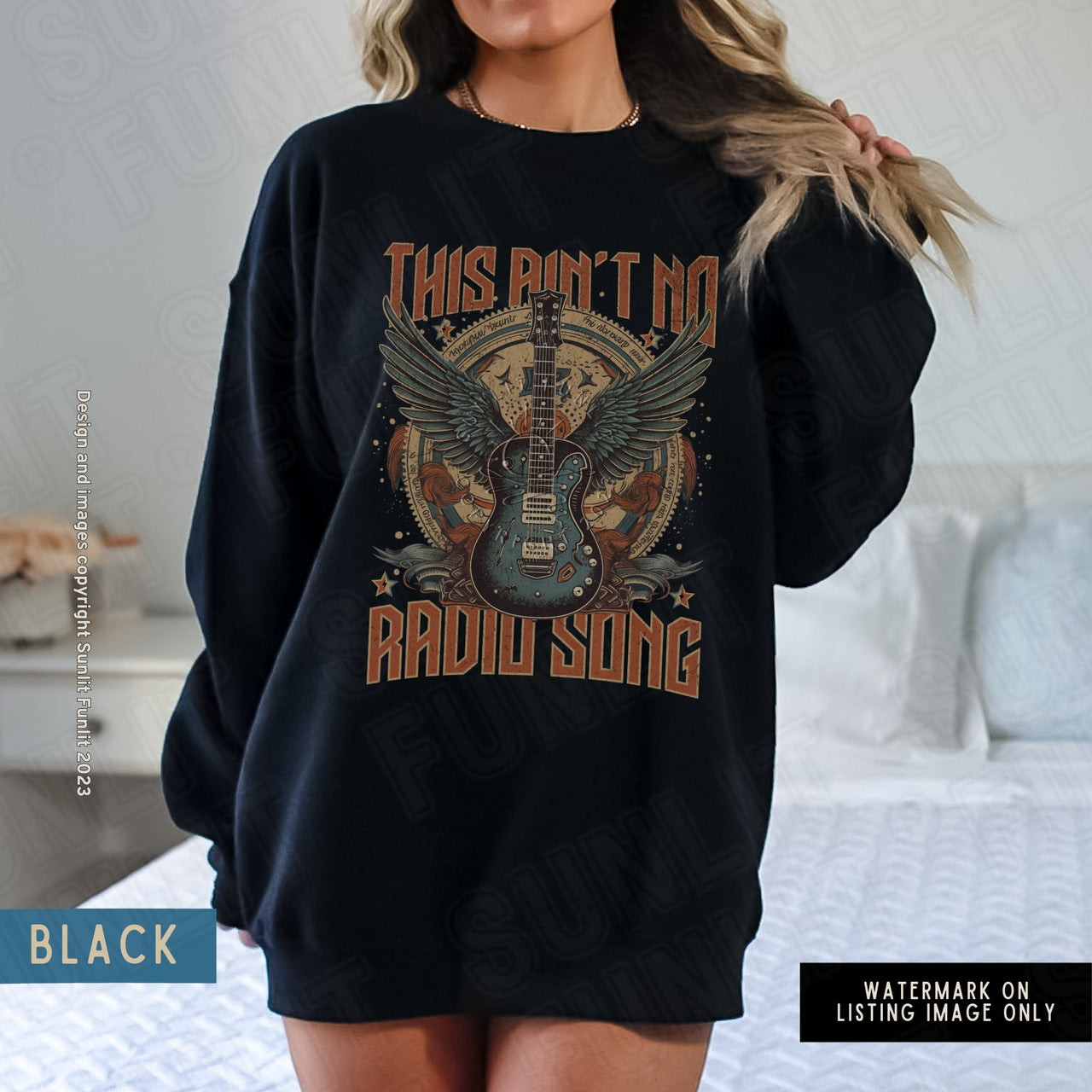 Hardy Sweatshirt for Concert, Vintage Inspired Hardy Radio Song Sweater, Oversized Hardy Graphic Crewneck, Country Music Concert, Fan Gift - SunlitFunlit