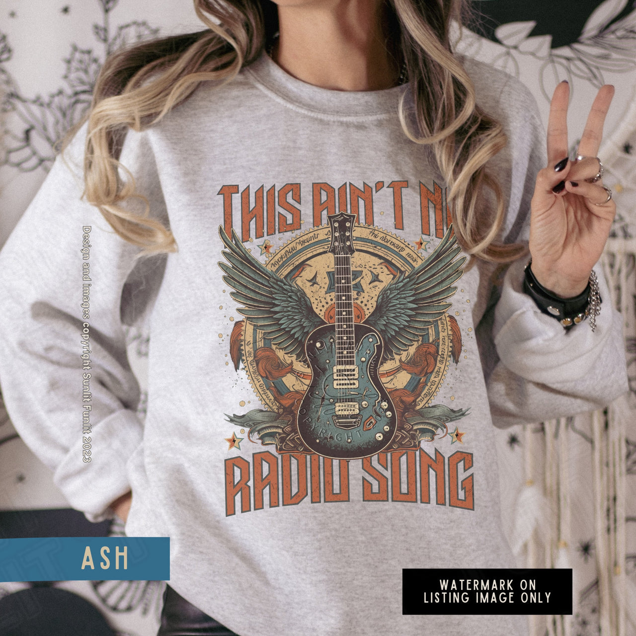 Hardy Sweatshirt for Concert, Vintage Inspired Hardy Radio Song Sweater, Oversized Hardy Graphic Crewneck, Country Music Concert, Fan Gift - SunlitFunlit