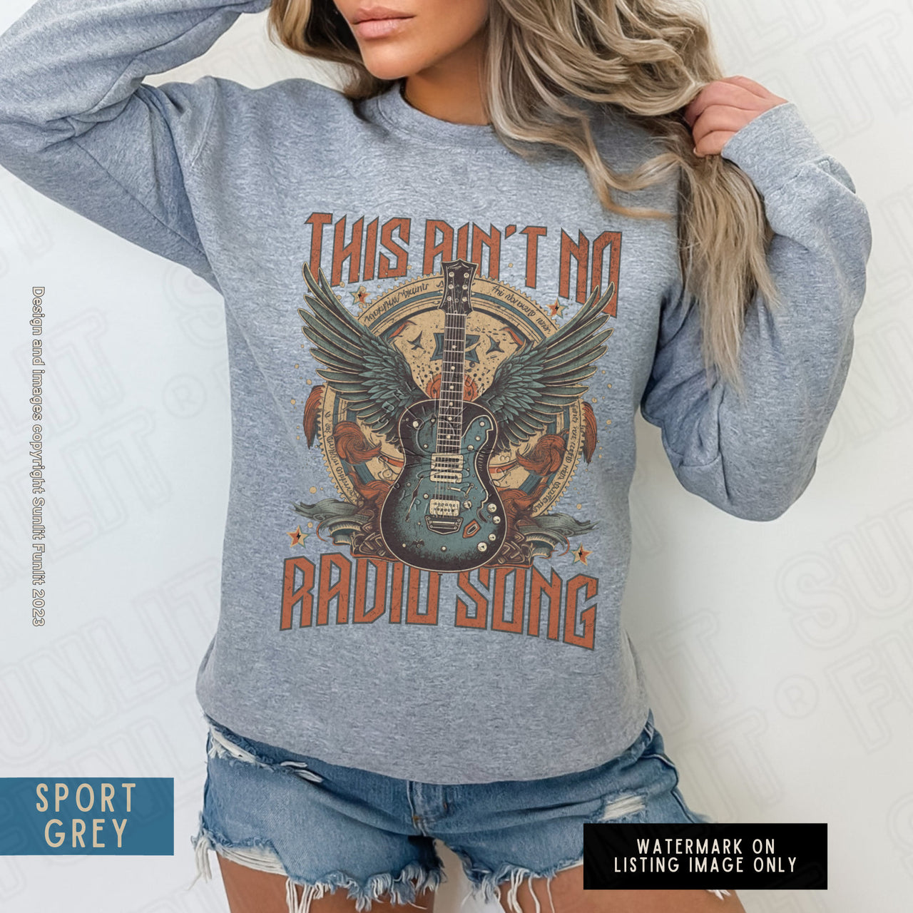 Hardy Sweatshirt for Concert, Vintage Inspired Hardy Radio Song Sweater, Oversized Hardy Graphic Crewneck, Country Music Concert, Fan Gift - SunlitFunlit