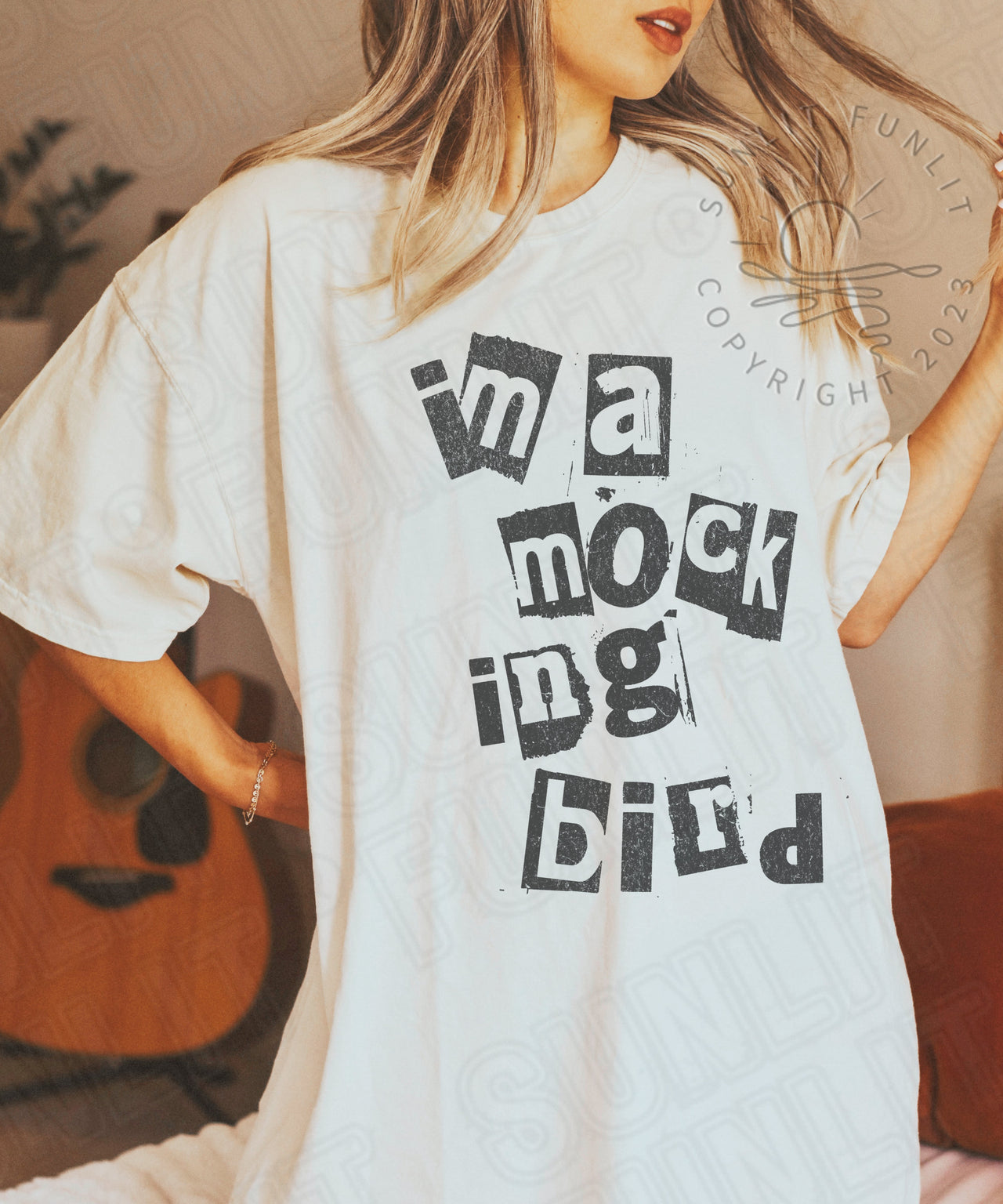 Hardy Shirt Comfort Colors, Hardy Concert T Shirt, Country Music Tshirt Dress, Men Distressed Oversized Fan Gift Tee, Mockingbird Crow - SunlitFunlit