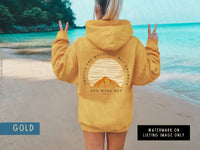 Thumbnail for Bible Quotes Hoodie Sweatshirt, Bible Verse Words on Back, Mountain Christian Merch, Christianity Streetwear Teens, Affirmation Hoodie Gift - SunlitFunlit