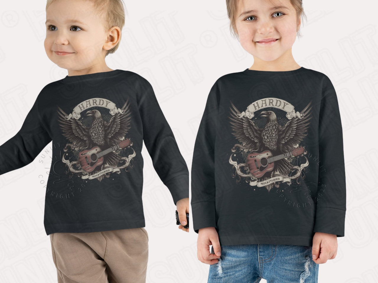 Hardy Kid Shirt For Concert, Toddler Hardy Tshirt Long Sleeve Tee, Country Music Shirt for Kids, Country Concert Shirt, Hardy Merch Gift - SunlitFunlit