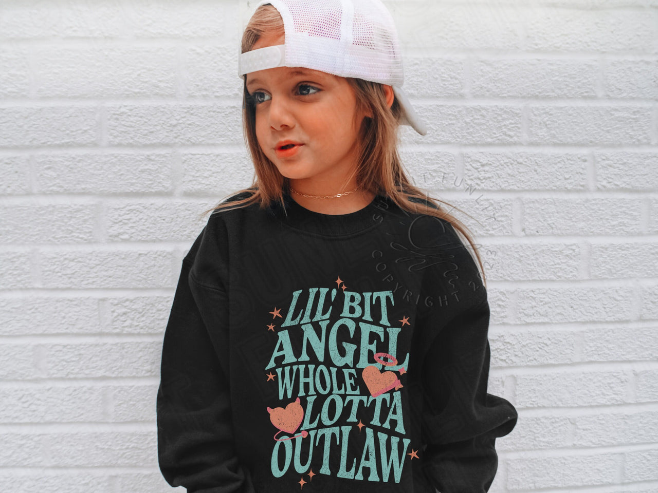 Wallen Sweatshirt for Kids, Youth Wallen Sweater, Long Live Cowgirls, Country Music Shirt for Kids, Wallen Shirt For Concert, Christmas Gift - SunlitFunlit