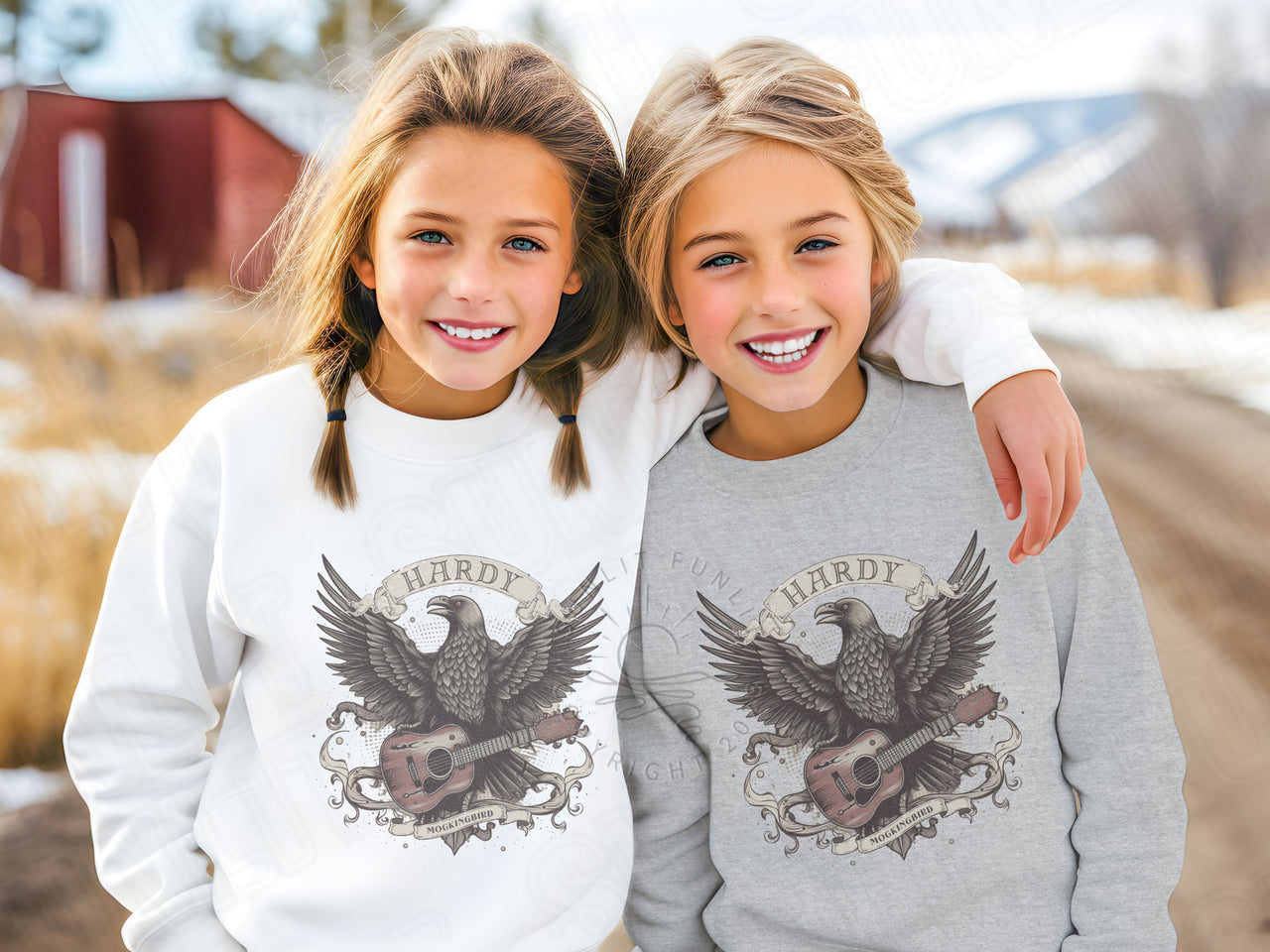 Hardy Shirt For Kids, Youth Hardy Sweatshirt for Concert, Hardy Kid Sweater, Mockingbird Crow Hardy Merch, Country Music Shirts, Hardy Gift - SunlitFunlit